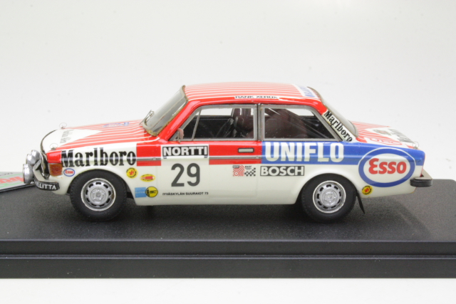 Volvo 142, Finland 1973, M.Alen, no.29