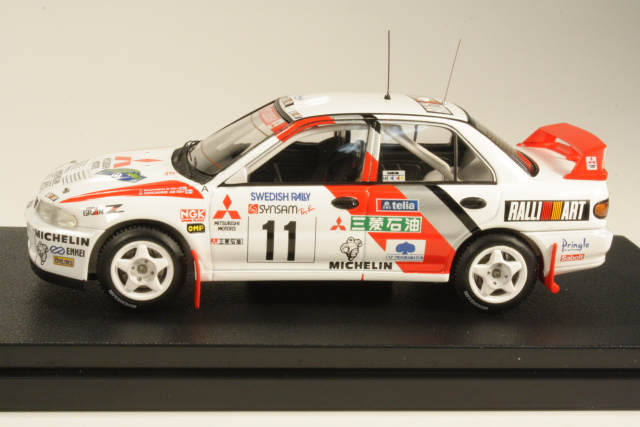 Mitsubishi Lancer Evo II, Swedish 1995, T.Makinen, no.11 - Sulje napsauttamalla kuva