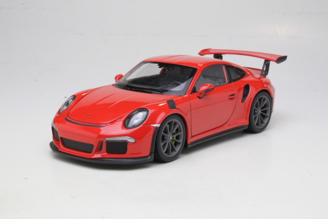 Porsche 911 GT3 RS 2015, punainen - Sulje napsauttamalla kuva