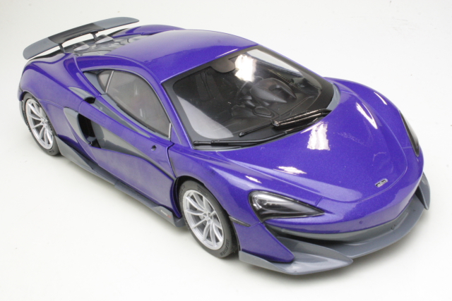 McLaren 600LT 2018, violetti - Sulje napsauttamalla kuva