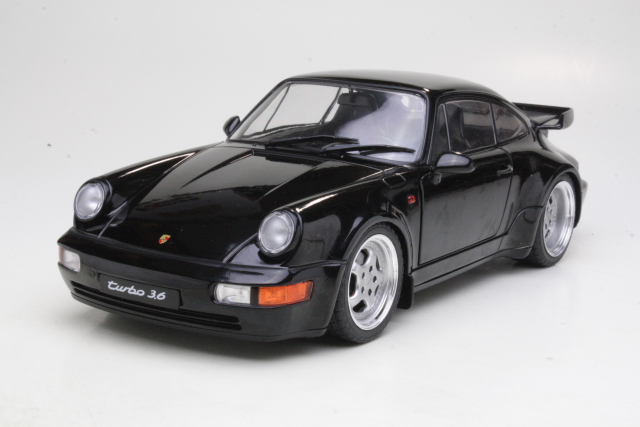 Porsche 911 (964) Turbo 1990, musta