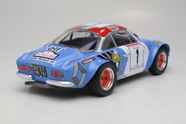 Alpine Renault A110, Tour de Corse 1973, J-P.Nicolas, no.1