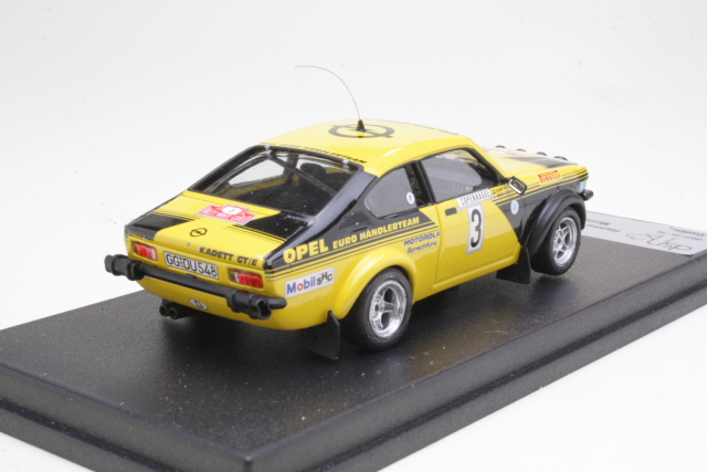 Opel Kadett C GT/E, Monte Carlo 1976, H.Mikkola, no.3 - Sulje napsauttamalla kuva