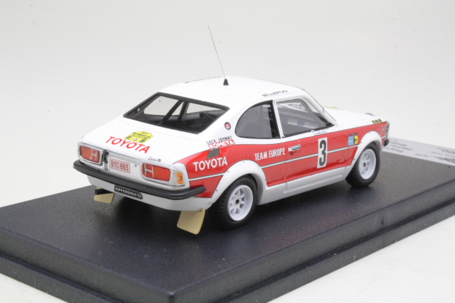 Toyota Corolla Levin, Sweden 1977, H.Mikkola, no.3 - Sulje napsauttamalla kuva