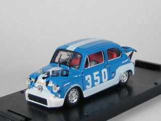 Fiat Abarth 1000 Berlina, Trento Bondone 1971, E.Gatti, no.350