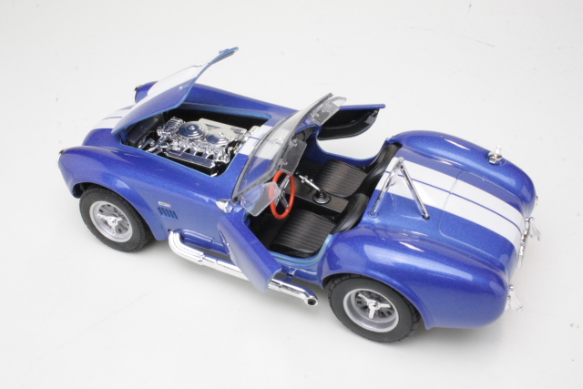 Shelby Cobra 427 S/C 1965, sininen - Sulje napsauttamalla kuva