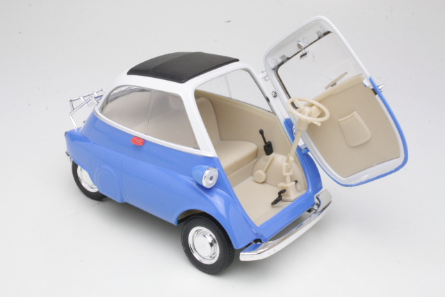 BMW Isetta 250 1956, sininen/valkoinen