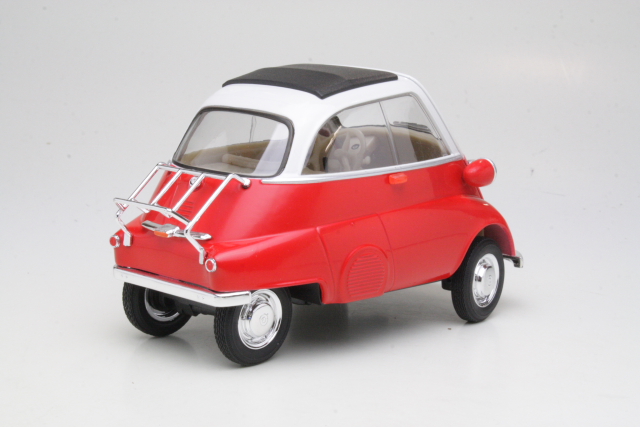 BMW Isetta 250 1956, punainen/valkoinen
