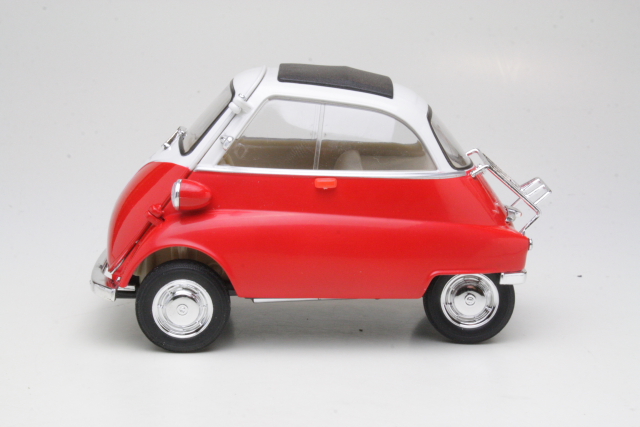 BMW Isetta 250 1956, punainen/valkoinen