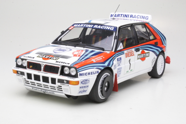 Lancia Delta HF Integrale, San Remo 1992, J.Kankkunen, no.1