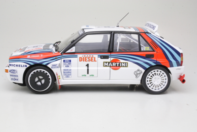 Lancia Delta HF Integrale, San Remo 1992, J.Kankkunen, no.1 - Sulje napsauttamalla kuva