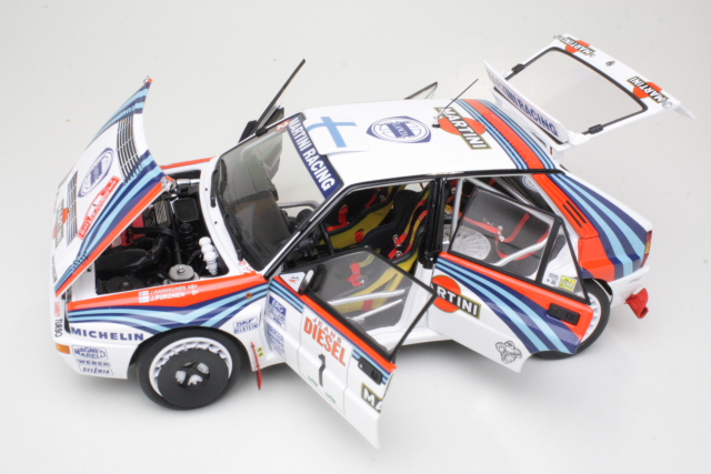Lancia Delta HF Integrale, San Remo 1992, J.Kankkunen, no.1