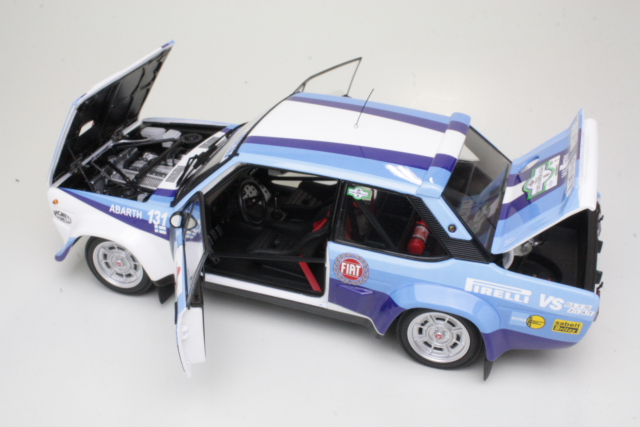 Fiat 131 Abarth, Costa Smeralda 1981, M.Alen, no.1