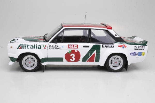 Fiat 131 Abarth, Finland 1978, M.Alen, no.3 - Sulje napsauttamalla kuva