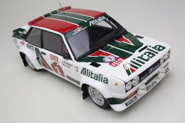 Fiat 131 Abarth, Finland 1978, M.Alen, no.3 - Sulje napsauttamalla kuva