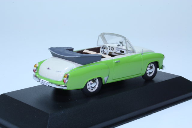 Wartburg 311 Cabriolet 1959, vihreä/valkoinen