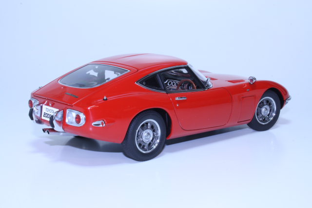 Toyota 2000 GT Coupe 1965, punainen