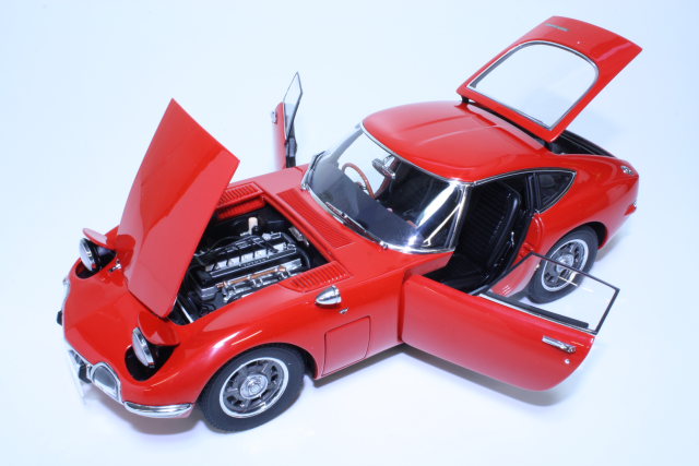 Toyota 2000 GT Coupe 1965, punainen