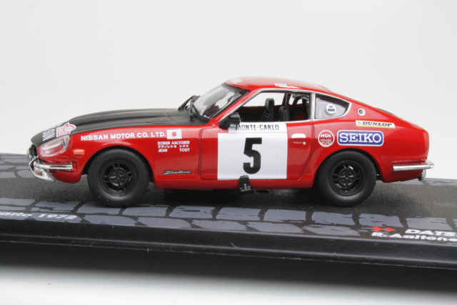 Datsun 240Z, Monte Carlo 1972, R.Aaltonen, no.5 - Sulje napsauttamalla kuva