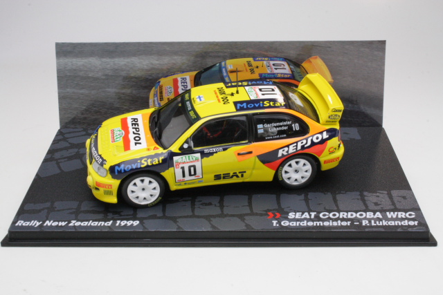 Seat Cordoba WRC, New Zealand 1999, T.Gardemeister, no.10