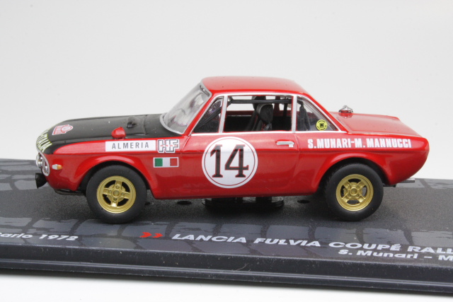 Lancia Fulvia Coupe Rallye 1.6 HF, Monte Carlo 1972, S.Munari - Sulje napsauttamalla kuva