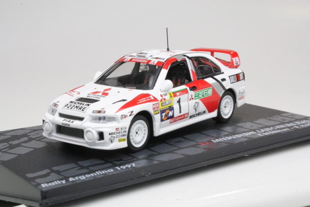 Mitsubishi Lancer Evo IV, Argentina 1997, T.Mäkinen, no.1 - Sulje napsauttamalla kuva