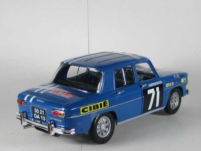 Renault 8 Gordini, Rallye de Maroc 1968, J.P. Nicolas, no.71