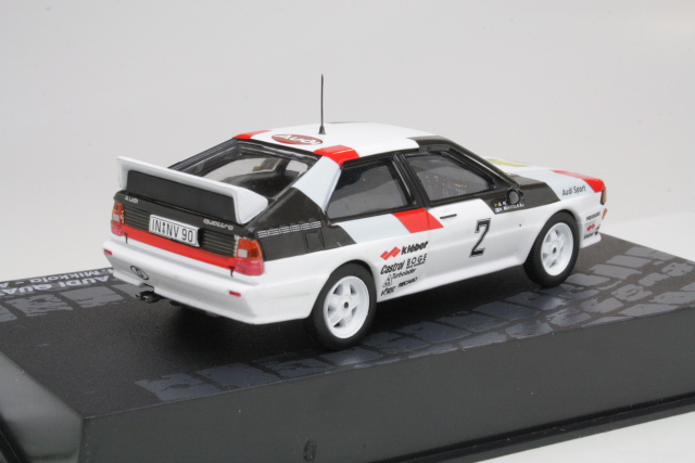 Audi Quattro, Sweden 1981, H.Mikkola, no.2 - Sulje napsauttamalla kuva