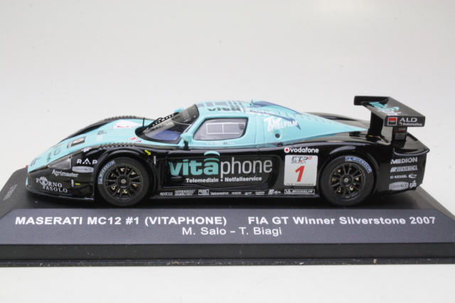 Maserati MC12, FIA GT Silverstone 2007, M.Salo/T.Biagi, no.1