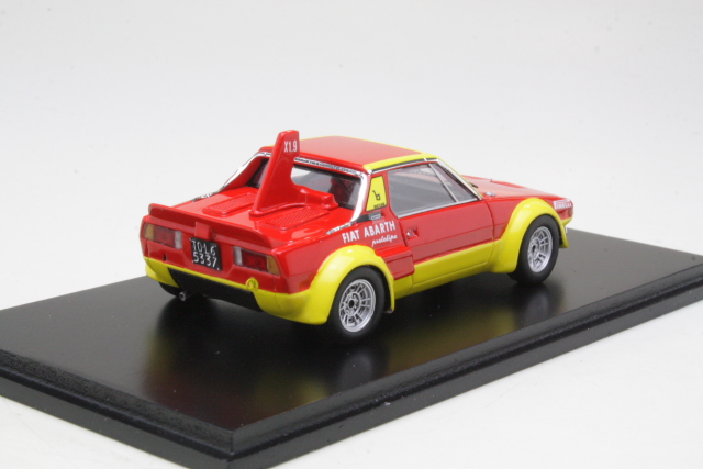 Fiat X1/9 Abarth Prototipo 1975, punainen/keltainen - Sulje napsauttamalla kuva