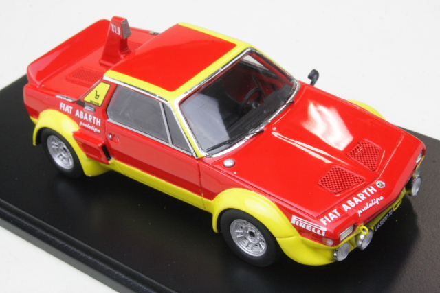 Fiat X1/9 Abarth Prototipo 1975, punainen/keltainen - Sulje napsauttamalla kuva