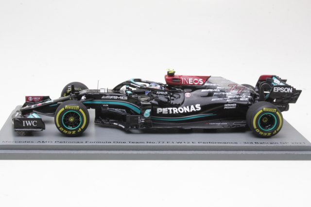 Mercedes-AMG W12, 3rd. Bahrain GP 2021, V.Bottas, no.77 - Sulje napsauttamalla kuva