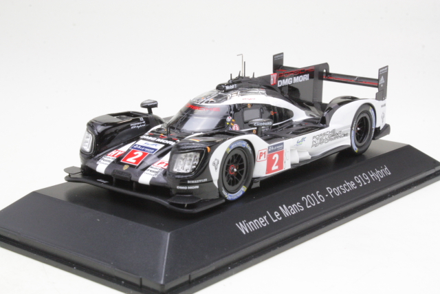 Porsche 919 Hybrid, Le Mans 2016, R.Dumas/N.Jani/M.Lieb, no.2