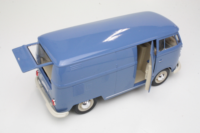 VW T1 Van 1962, sininen - Sulje napsauttamalla kuva