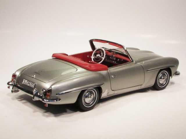 Mercedes 190SL (w121) 1957, metallinharmaa