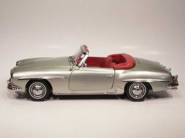 Mercedes 190SL (w121) 1957, metallinharmaa