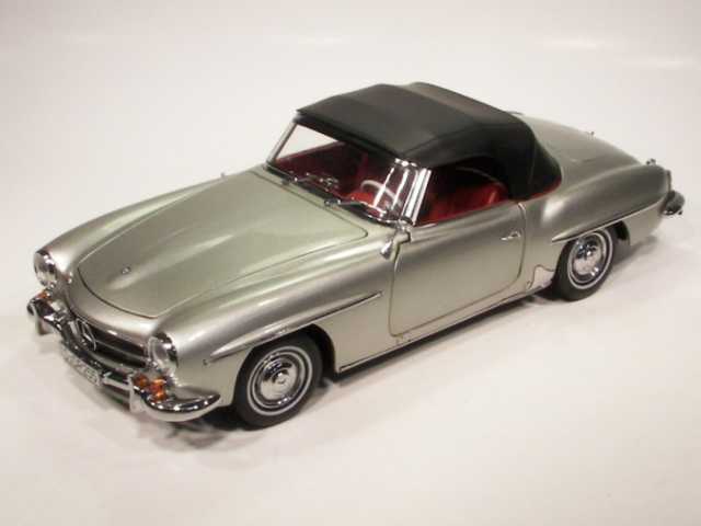 Mercedes 190SL (w121) 1957, metallinharmaa