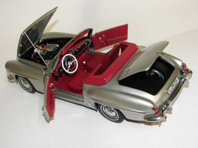 Mercedes 190SL (w121) 1957, metallinharmaa