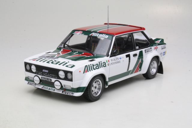 Fiat 131 Abarth, Acropolis 1978, M.Alen, no.7