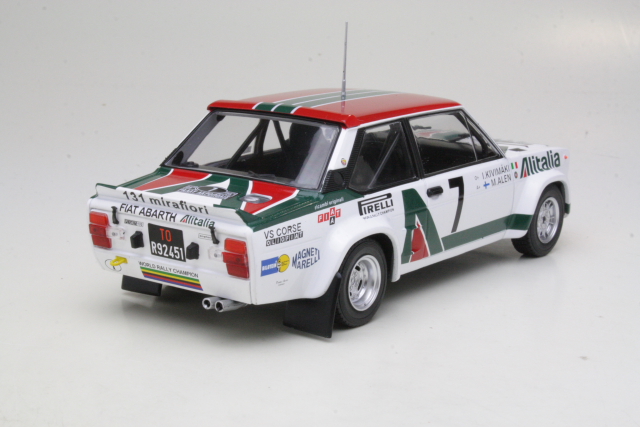 Fiat 131 Abarth, Acropolis 1978, M.Alen, no.7