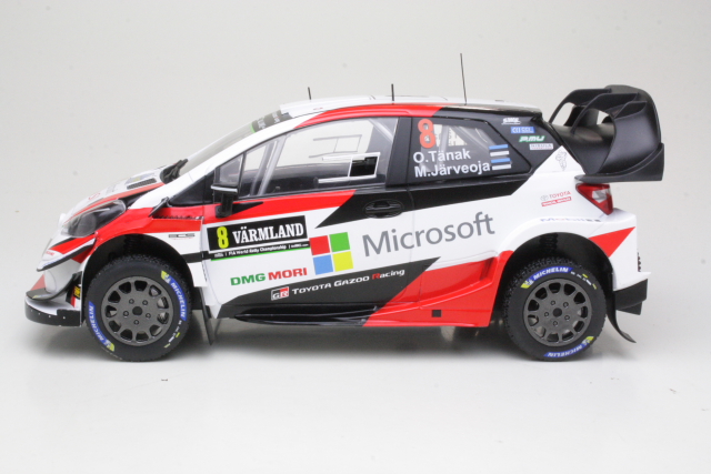 Toyota Yaris WRC, Sweden 2019, O.Tänak, no.8 - Sulje napsauttamalla kuva