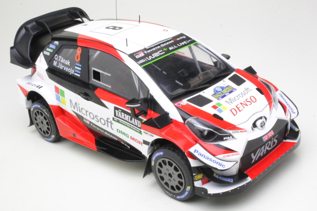 Toyota Yaris WRC, Sweden 2019, O.Tänak, no.8 - Sulje napsauttamalla kuva