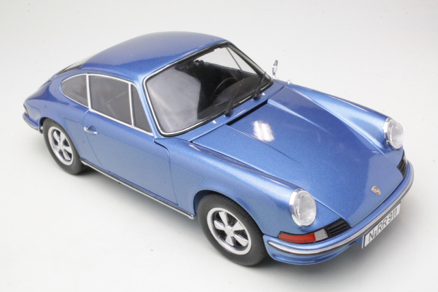 Porsche 911S Coupe 1967, sininen - Sulje napsauttamalla kuva