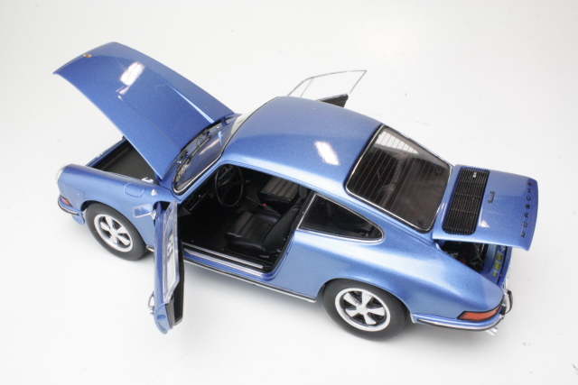 Porsche 911S Coupe 1967, sininen - Sulje napsauttamalla kuva