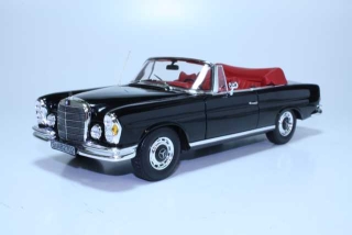 Mercedes 280SE (w111) Cabriolet 1969, musta