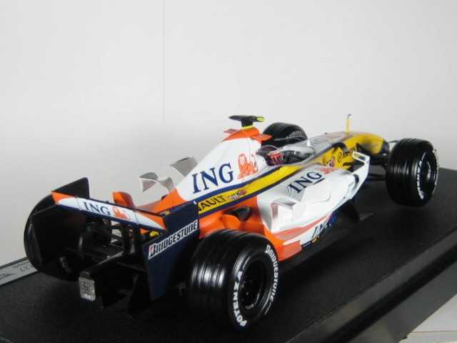 Renault R27, F1 2007, H.Kovalainen, no.4 - Sulje napsauttamalla kuva