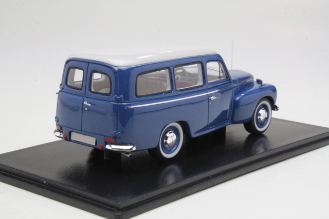 Volvo PV445 Duett 1956, sininen/valkoinen