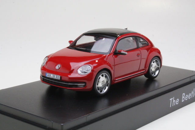 VW Beetle 2012, punainen - Sulje napsauttamalla kuva