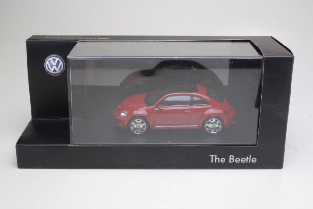 VW Beetle 2012, punainen - Sulje napsauttamalla kuva