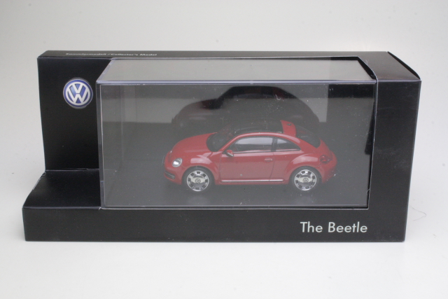 VW Beetle 2012, red